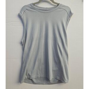 Lululemon Swiftly Tech Sleeveless Tank Men’s Large Gray Running Training Shirt